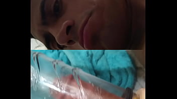 Testing new penis enlarger