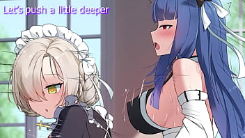 Joi futanari maid cafe