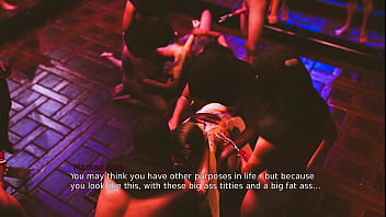 Fate and life maive gangbanged by 20 mens in the club hot scenes and conclusion