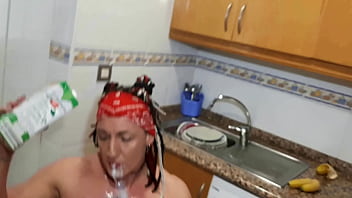 My big ass bathed in milk trailer