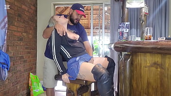 Close up pussy fucking and squirting after creampie