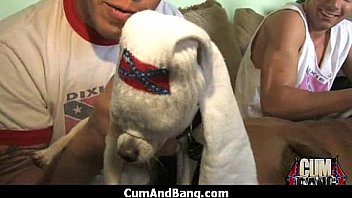 Interracial extreme group fuck 27