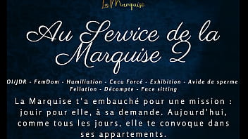 Au service de la marquise 2 french audio porn femdom joi
