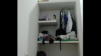 Hot teen18 strips naked in front of the camera and is watched by her teacher teen18