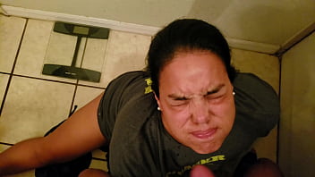 Amateur massive cum face