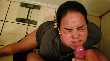 Amateur massive cum face