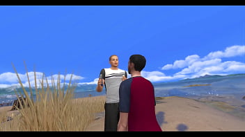 The blissful simmers sims evelyn and eros spend the day fucking other people at the spa