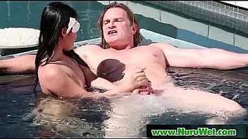 Nuru massage experience and sensual sex on air matress 10