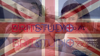 British 18 year old gives a posh blowjob and swallows cum