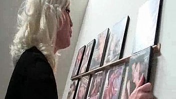 Big Ebony Cock Thru Glory Hole thumbnail