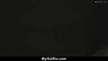 Step sis gets fucked and cum covered by bro and he's got the pics to prove it myhotsis