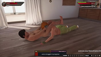 Rob vs karen nf3d mixed sexual combat femdom