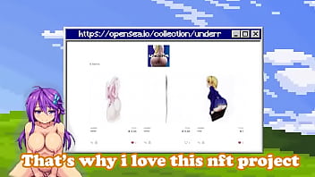 Ghost has sex with an 18 year old in an nft porn game