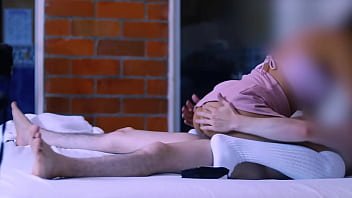 Cuñada y el compañero de su herma