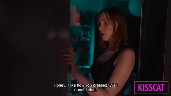 S4e7 step mom teaches step daughter glory hole suck skills — will she crave cocks tonight