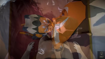 Ahsokatano and second sister blow fat cock