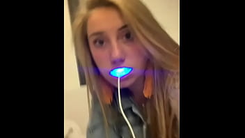 Teasy collection of teeth whitening gals and salivary
