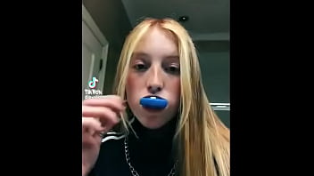 Teasy collection of teeth whitening gals and salivary