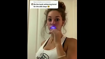 Teasy collection of teeth whitening gals and salivary