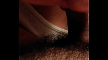 Disfrutando mi verga