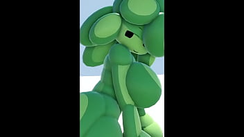 Cute and sexy slime girl