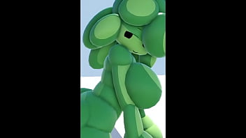 Cute and sexy slime girl