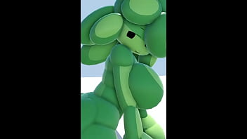 Cute and sexy slime girl