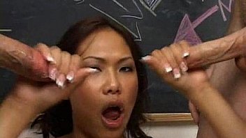 Horny asian babe 413