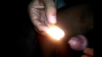 Indian slave boy melting wax on his cock from getting order from his mistress Indian slave boy melting wax on his cock from getting order from his mistress