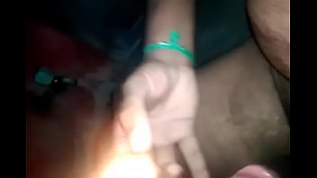 Indian slave boy melting wax on his cock from getting order from his mistress