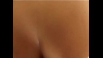 Pretty blonde in red lingerie takes hard cock in her tight ass