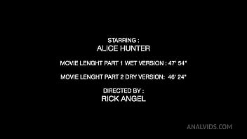 Alice Hunter 1st Time 0% Pussy Double Fist Anal Foot Anal Dap With Anal Hook Creampie Cum Swallowing Squirting Ra044 thumbnail