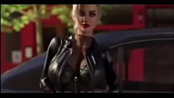 Busty girl rides dick in house