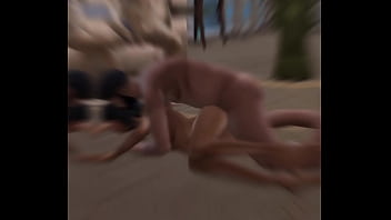 Alluring sims kinky couple