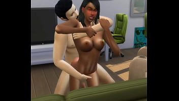 Alluring sims kinky couple