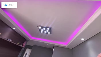 Mostrando apartamento novo e estreando com foda caseira ft amberzinha