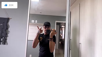 Mostrando apartamento novo e estreando com foda caseira ft amberzinha