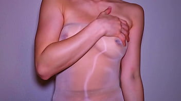 Real hairy step daughter in pantyhose seducing step daddy double cum fetish