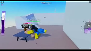 Una noob me mama la pinga en roblox