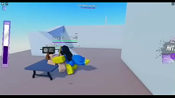 Una noob me mama la pinga en roblox