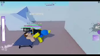 Una noob me mama la pinga en roblox