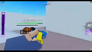 Una noob me mama la pinga en roblox