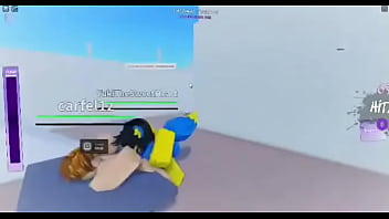 Una noob me mama la pinga en roblox