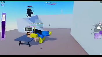 Una noob me mama la pinga en roblox