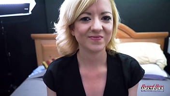 P3horny blonde cutie keyton sucks a dick and ass and gets her pussy banged