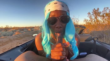 Blue hair lesbian secretly likes dick