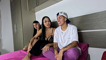 Com duas novatas na cama entrou a terceira e o camera aí virou orgia bibi mendes cristal ortega completo no red