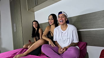Com duas novatas na cama entrou a terceira e o camera aí virou orgia bibi mendes cristal ortega completo no red