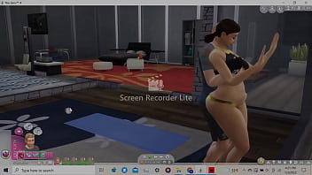 Big booty girl hugged from behind nudged up against window by the strength of her ex's bulge Big booty girl hugged from behind nudged up against window by the strength of her ex's bulge