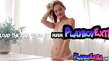 Small tits blonde milf stripping to show her pussy for her fans